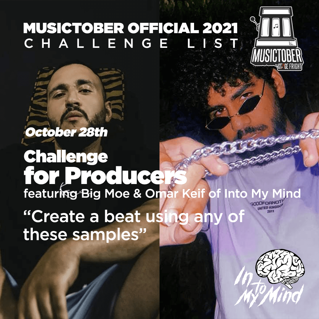 musictober big moe omar keif into my mind challenge